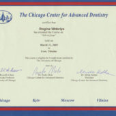 Stogina The Chicago Center for Advanced Dentistry 2005